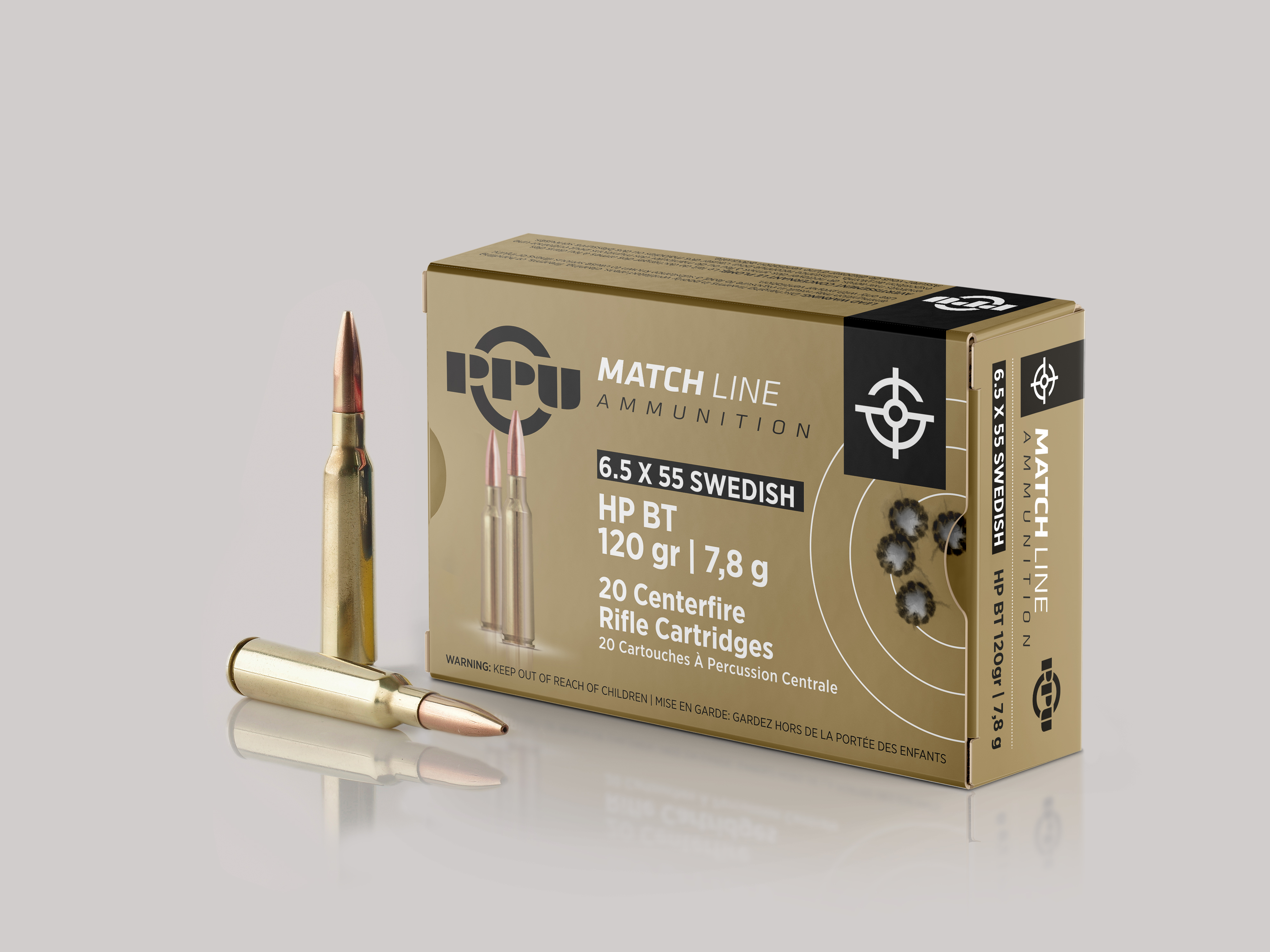6,5 x 55 Swedish Match (A-540)