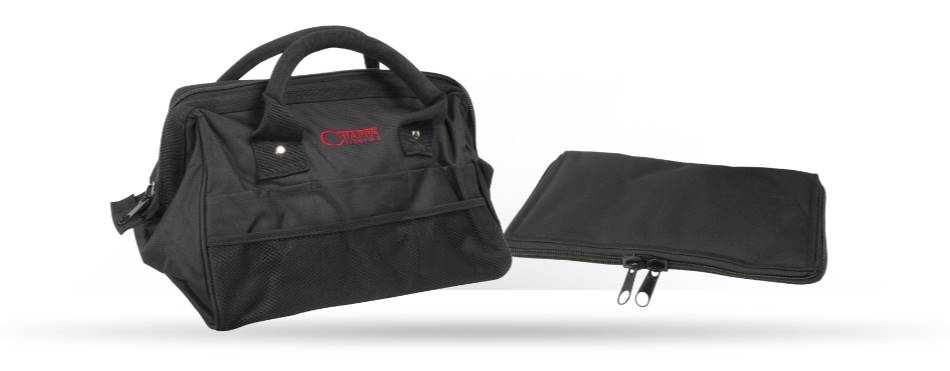 Range Bag w. insert, Schwarz