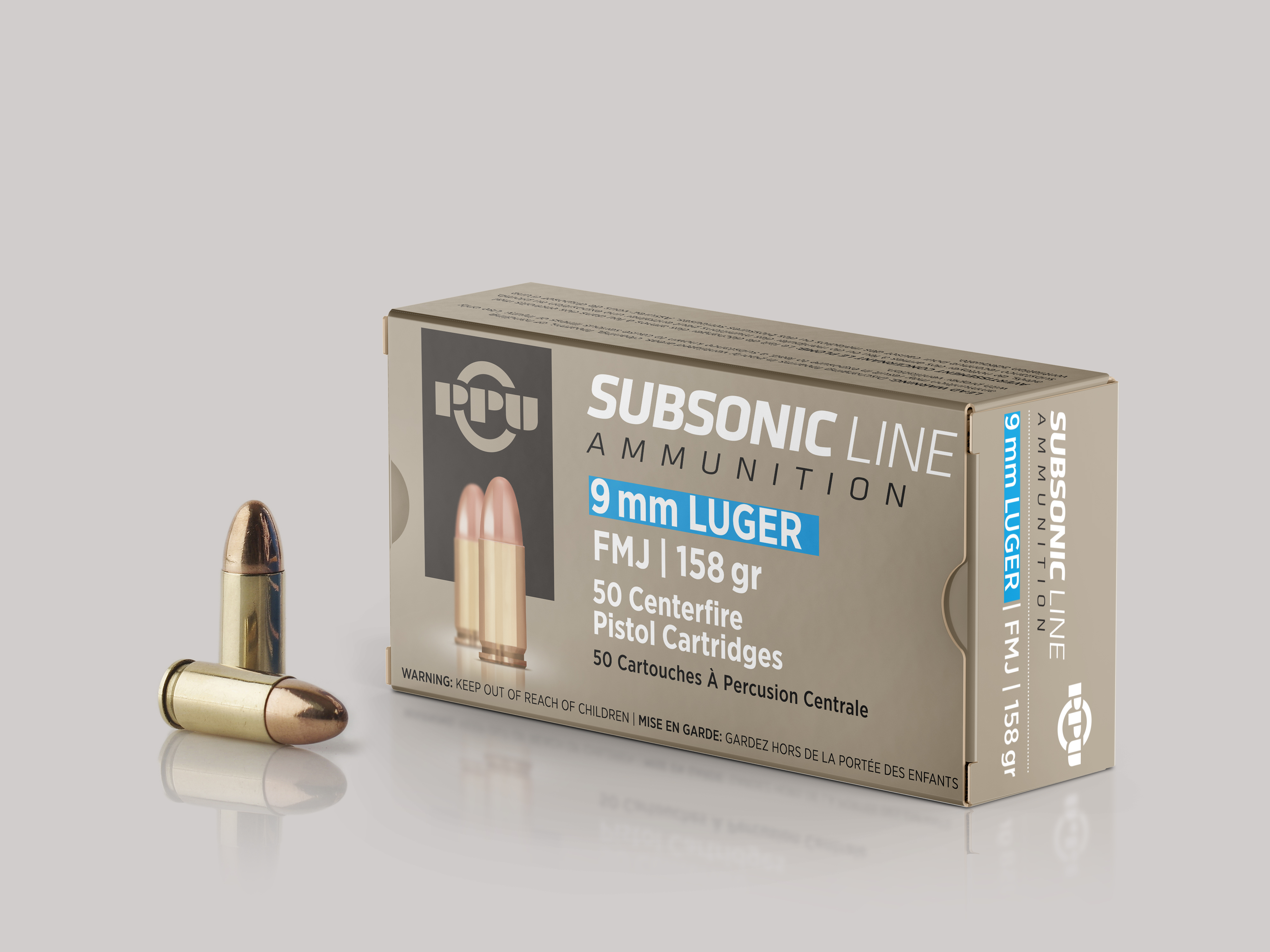 9mm Luger Subsonic (A-457)